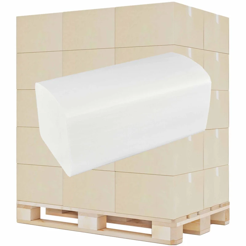 SemyTop Papierhandtuch V-Falz, 2-lagig, 24 x 21 cm